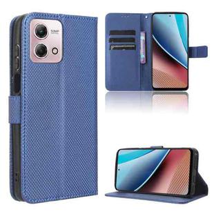 For Motorola Moto G Stylus 4G 2023 Diamond Texture Leather Phone Case(Blue)
