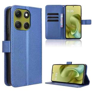 For Motorola Moto G86 5G Diamond Texture Leather Phone Case(Blue)