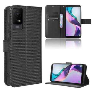 For TCL ION X Diamond Texture Leather Phone Case(Black)