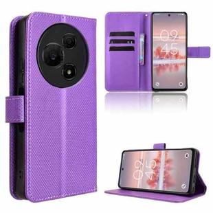 For TCL 60 NxtPaper Diamond Texture Leather Phone Case(Purple)