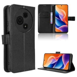 For TCL 605 / 60 SE Diamond Texture Leather Phone Case(Black)