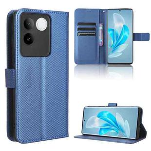 For vivo S17e Diamond Texture Leather Phone Case(Blue)