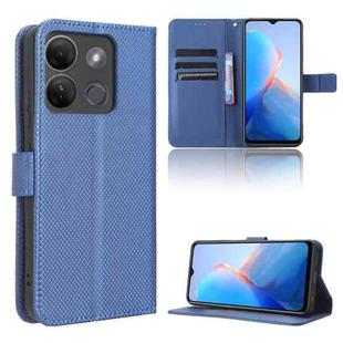 For Infinix Smart 7 HD X6516 Diamond Texture Leather Phone Case(Blue)