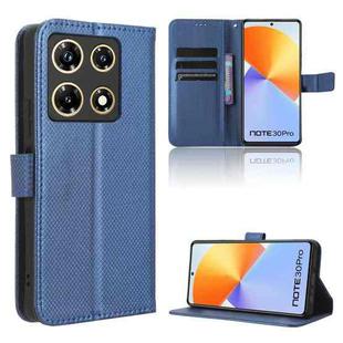 For Infinix Note 30 Pro Diamond Texture Leather Phone Case(Blue)