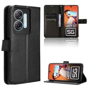 For Infinix Hot 30 5G X6832 Diamond Texture Leather Phone Case(Black)