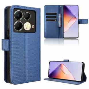 For Infinix Note 40 4G Diamond Texture Leather Phone Case(Blue)