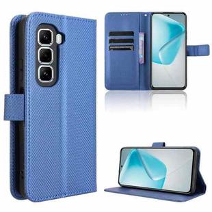 For Infinix Hot 50 Pro 4G Diamond Texture Leather Phone Case(Blue)