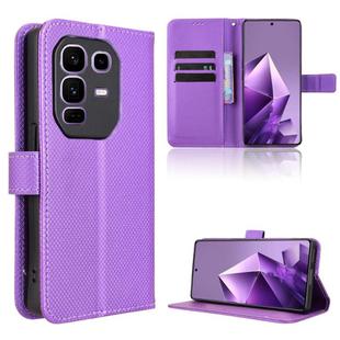 For Infinix Note 50 Pro+ Diamond Texture Leather Phone Case(Purple)