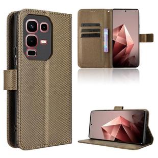 For Infinix Note 50s 5G Diamond Texture Leather Phone Case(Brown)