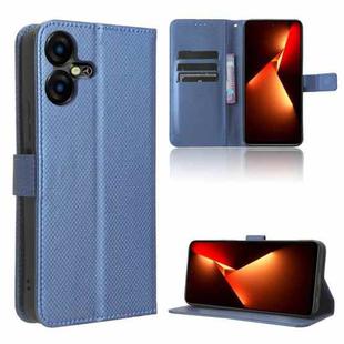 For Tecno Pova Neo 3 Diamond Texture Leather Phone Case(Blue)