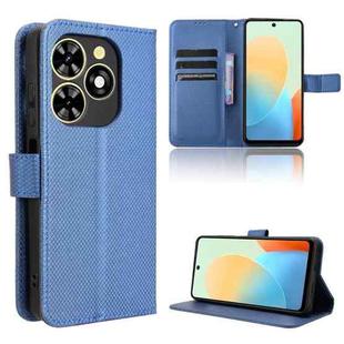 For Tecno Spark Go 2024 Diamond Texture Leather Phone Case(Blue)