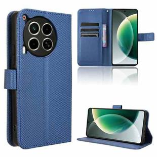 For Tecno Camon 30 5G / 4G Diamond Texture Leather Phone Case(Blue)