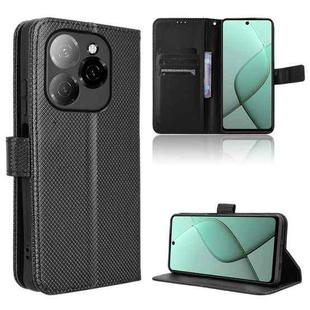 For Tecno Spark 20 Pro 5G Diamond Texture Leather Phone Case(Black)