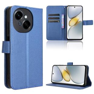 For Tecno Spark Go 1 / Pop 9 / Spark Go 2025 Diamond Texture Leather Phone Case(Blue)