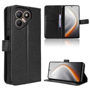 For Tecno Pova 7 4G Diamond Texture Leather Phone Case(Black)
