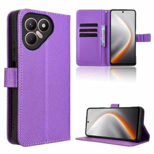 For Tecno Pova 7 4G Diamond Texture Leather Phone Case(Purple)
