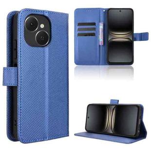 For Tecno Spark 40C Diamond Texture Leather Phone Case(Blue)