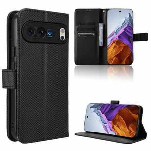 For Google Pixel 9 Pro Diamond Texture Leather Phone Case(Black)