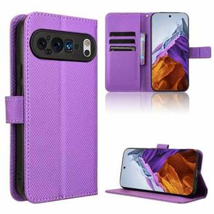 For Google Pixel 9 Diamond Texture Leather Phone Case(Purple)