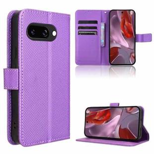 For Google Pixel 9a Diamond Texture Leather Phone Case(Purple)