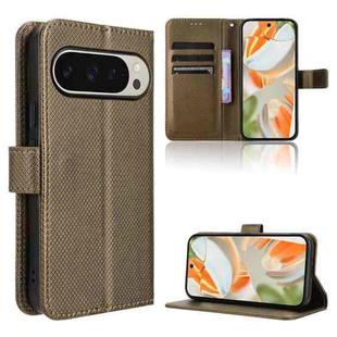 For Google Pixel 10 Pro / 10 Diamond Texture Leather Phone Case(Brown)