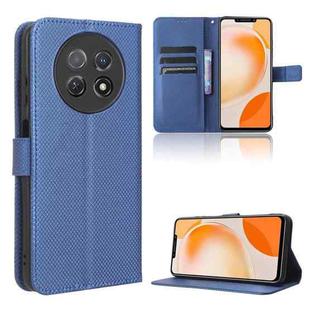 For Huawei Enjoy 60X Diamond Texture Leather Phone Case(Blue)