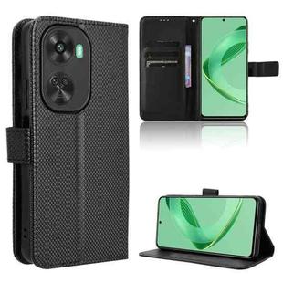 For Huawei nova 11 SE Diamond Texture Leather Phone Case(Black)