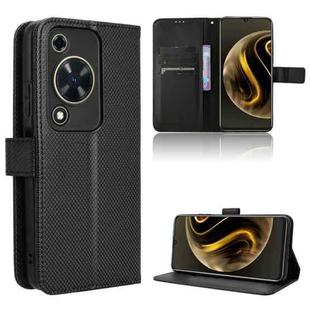 For Huawei Enjoy 70 4G Diamond Texture Leather Phone Case(Black)
