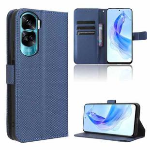 For Honor X50i Big Hole / 90 Lite Diamond Texture Leather Phone Case(Blue)
