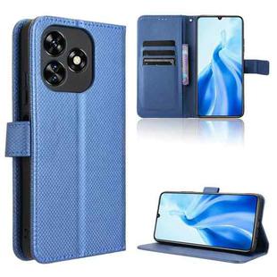 For Oukitel C51 Diamond Texture Leather Phone Case(Blue)