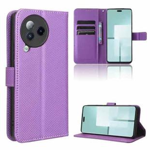 For Xiaomi Civi 3 5G Diamond Texture Leather Phone Case(Purple)