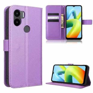 For Xiaomi Redmi A2+ / A1+ Diamond Texture Leather Phone Case(Purple)