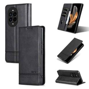 For Huawei nova 13 Pro AZNS Magnetic Calf Texture Flip Leather Phone Case(Black)