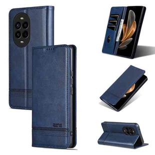 For Huawei nova 13 Pro AZNS Magnetic Calf Texture Flip Leather Phone Case(Dark Blue)