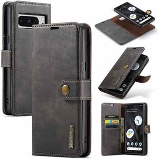 For Google Pixel 8 Pro DG.MING Crazy Horse Texture Detachable Magnetic Leather Phone Case(Grey)