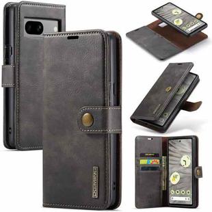 For Google Pixel 8A DG.MING Crazy Horse Texture Detachable Magnetic Leather Phone Case(Grey)