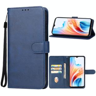 For OPPO A2x Leather Phone Case(Blue)