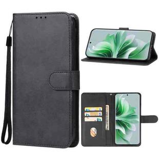 For OPPO Reno 11 Pro China Leather Phone Case(Black)