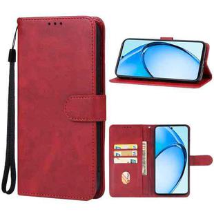 For OPPO A60 Leather Phone Case(Red)
