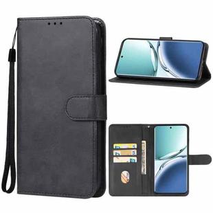 For OPPO F27 Pro+ Leather Phone Case(Black)