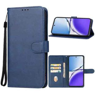 For OPPO Reno12 F 4G Leather Phone Case(Blue)