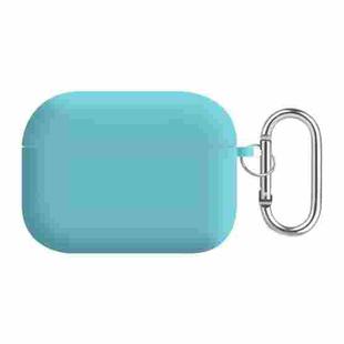 For AirPods Pro PC Lining Silicone Bluetooth Earphone Protective Case(Ice Blue)