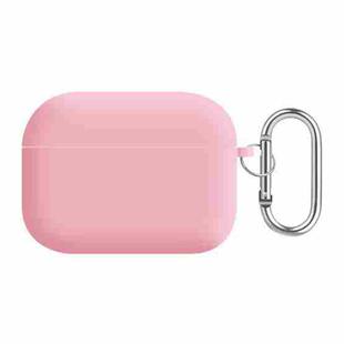 For AirPods 3 PC Lining Silicone Bluetooth Earphone Protective Case(Pink)