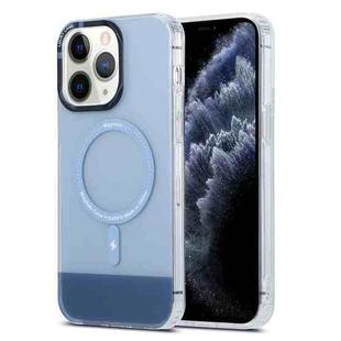 For iPhone 11 Pro Max PC + TPU IMD MagSafe Magnetic Phone Case(Grey)
