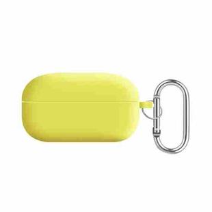 For Samsung Galaxy Buds Live / Buds2 Pro PC Lining Silicone Bluetooth Earphone Protective Case(Shiny Yellow)