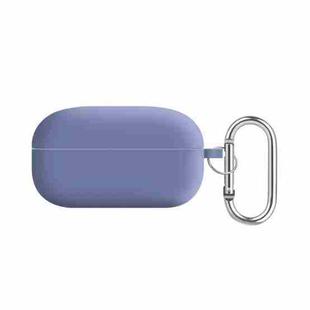 For Samsung Galaxy Buds Live / Buds2 Pro PC Lining Silicone Bluetooth Earphone Protective Case(Lavender Grey)