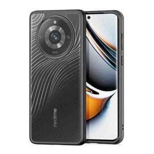 For Realme 11 Pro/11 Pro+ DUX DUCIS Aimo Series TPU + PC Frosted Feel Phone Case(Black)