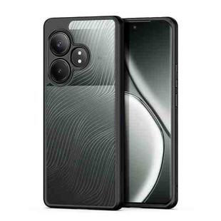 For Realme GT 6T / GT 6 DUX DUCIS Aimo Series TPU + PC Frosted Feel Phone Case(Black)