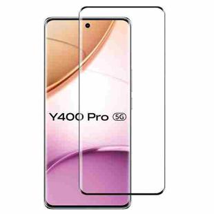 For vivo Y400 Pro 5G 3D Curved Edge Full Screen Tempered Glass Film