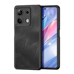 For Redmi Note 13 5G DUX DUCIS Aimo Series TPU + PC Frosted Feel Phone Case(Black)